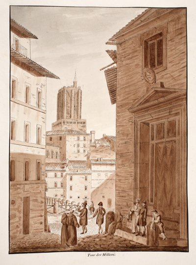 Torre delle Milizie by Agostino Tofanelli